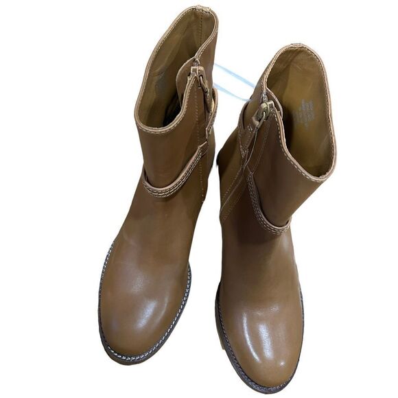 Revolve Tory Burch Brown Miller Ankle Chelsea boots 45mm in Tiramisu - Picture 9 of 14